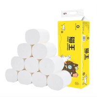 猫王 淳韧系列1800克12卷卫生纸厕纸家用大粗卷实惠装 单提装