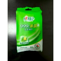 心相印(Mind Act Upon Mind) 温和杀菌卫生湿巾独立包装 便携装XCA001 单包