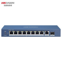 海康威视 HIKVISION DS-3E0510P-E非网管型POE交换机延长网线传输200米