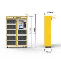 麦叶智能书籍柜图书馆一主一副自助借还共享借阅机人脸识别城市书房管理慧 8门主书柜+10副书柜