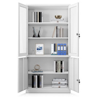 华豫汇阳 铁皮柜档案办公资料柜钢制储物文件柜(裸板06)