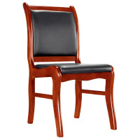 办公椅 臻远 无扶手 皮质 胡桃色 550