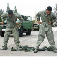 JS FFY03防化服整套作业服 含手套+帽垫+背包