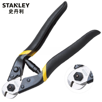 史丹利(STANLEY)钢索切割钳强力弹簧钢线剪断线钳 84-863-22