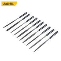 得力(deli)锉刀组套锉刀什锦锉打磨工具10件套5x180mm DL2180