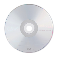 得力3725-CD-R(50片/筒)(雾银)