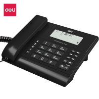 得力13550S电话机(台)(黑色)