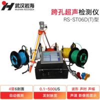 武汉岩海RS-ST06D(T)跨孔超声检测仪测桩四通道六剖面基桩完整性探测仪多通道混凝土非金属内部缺陷检测仪