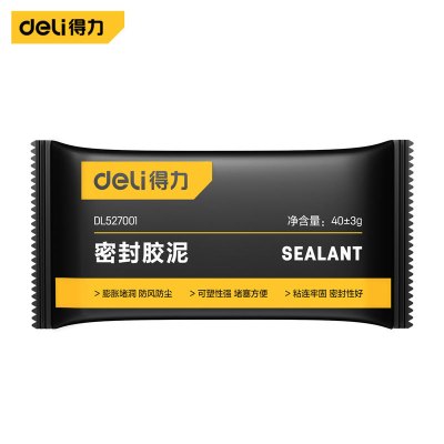 得力(deli)DL527001密封胶泥(白)40g单位 包