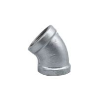镀锌弯头 45度 φ50 单位/个