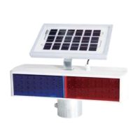 太阳能爆闪灯 400MM×120MM×190MM 红蓝罩(新聚光罩)无聚光灯碗 重量2.9KG 单位/个