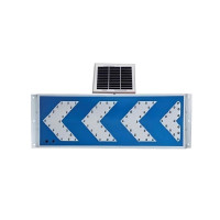 LED导向标牌 太阳能导向灯箭头牌 蓝白色 向左 单位/块