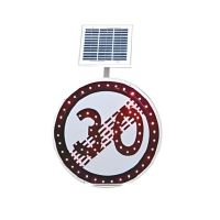 LED城市标牌 太阳能标志牌 解除限速30 单位/块