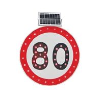 LED城市标牌 太阳能标志牌 最高限速80 单位/块