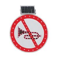 LED城市标牌 太阳能标志牌 禁止鸣笛 单位/块