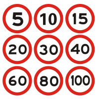 反光膜 太阳能测速仪反光膜 限速100 单位 张