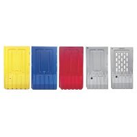 门板水马 灰色镂空围挡 进口PE树脂 重量7.3kg 高1750mm宽1030mm上厚50mm下厚32m 单位/个