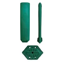 中空防眩板(定制款)板材高度90cm宽度22cm底座22*14cm重量1.1kg PE吹塑 单位/个