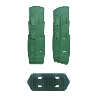 树叶防眩板 板材高度88cm宽度26cm底座23*9.5cm重量1.35kg PE注塑 单位/个