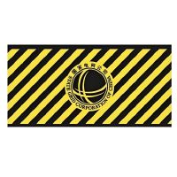 电力电网反光膜 黄黑间隔4cm 斜纹 尺寸1.16*0.6米/张