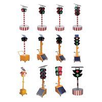 定制 太阳能移动信号灯交通信号灯十字路口 红绿灯 单位/个