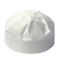 KING CUEF 安全帽一次性内衬 纸质吸汗卫生头盔帽衬 舒适透气 工地施工访客 白色