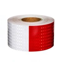 反光膜 红白直纹5cmx25米 单位/卷