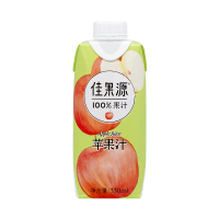 佳果源 苹果汁330ml*12瓶/箱