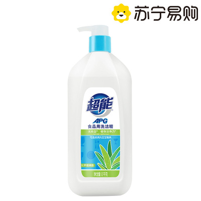 超能APG芦荟食品用洗洁精1.1kg*3