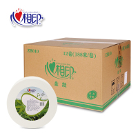 心相印ZB010(茶语)三层188米大盘卫生纸12卷/箱(箱装)