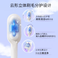 舒客羽纱鎏金牙刷单支装(颜色包装随机)