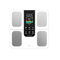 沃莱智能彩屏体脂秤S5充电款 278*278*23mm 白色