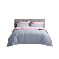 富安娜 纯棉四件套 浣芷兰香 203*229cm 蓝色(单位:套)