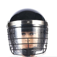 丛林狐 带铁丝网防暴头盔,加固型防暴头盔,量大优惠