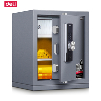 得力(deli) M 3644A电子密码保管箱H595(浅灰)(台) G