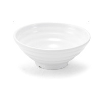 特美刻(TOMIC) 密胺碗仿瓷碗火锅店快餐自助米饭碗粥碗塑料 6.5寸