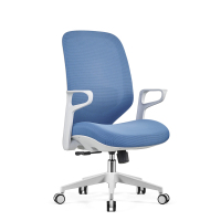 麦格尚 办公椅BKM06-25 电脑椅会议座椅家用舒适靠背椅 升降腰靠+翻转扶手