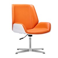 麦格尚 办公椅BKBH002 烤漆主管老板椅子带头枕转椅学习椅