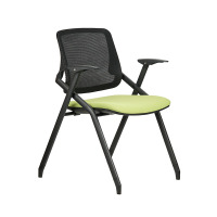 麦格尚 BKK02折叠椅 办公椅会议椅子电脑椅翻转座板钢架培训椅