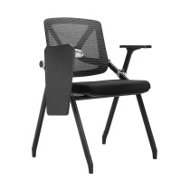 麦格尚 BKK05培训椅 翻转座板折叠椅办公椅洽谈椅会议椅可折叠学习椅