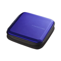 山业(SANWA) FCD-WLBD24BL 抗震 蓝光24片 光盘盒 (计价单位:个) 蓝色