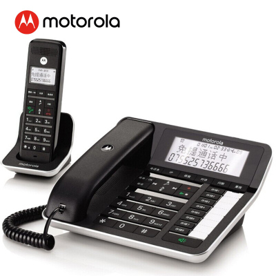 摩托罗拉(Motorola) C7001C 录音子母 电话机 (计价单位:台) 黑色