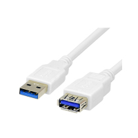 酷比客(L-CUBIC) LCCPUSB3AMAFWH-0.5M USB3.0延长线 (计价单位:个) 白色