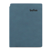 得印(befon) 0066 A5 100页/本 商务软皮皮面 笔记本 (计价单位:本) 蓝绿色