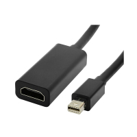 酷比客 LCCPMDPHDMIBK Mini DisplayPort转HDMI 转换线1.00套/根(计价单位:根)黑色