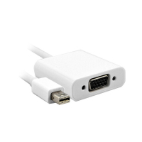 酷比客 LCCPMDPVGAWH Mini DisplayPort转VGA 转换线 1.00套/根(计价单位:根)白色