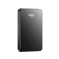 爱国者(aigo) HD809 500G USB3.0 移动硬盘 (计价单位:个) 黑色