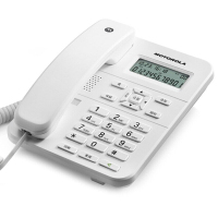 摩托罗拉(Motorola) CT202C 有绳座式 免电池 免提 电话机 (计价单位:台) 白色
