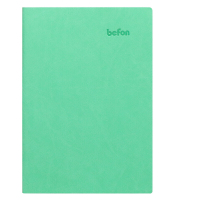 得印(befon) 9947 A5 100页/本 平纹平装 PU皮面 笔记本 (计价单位:本) 绿色