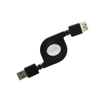 酷比客(L-CUBIC) LCCPSTU3AMAFBK-0.7M-黑色 USB3.0延长线(计价单位:个)黑色
